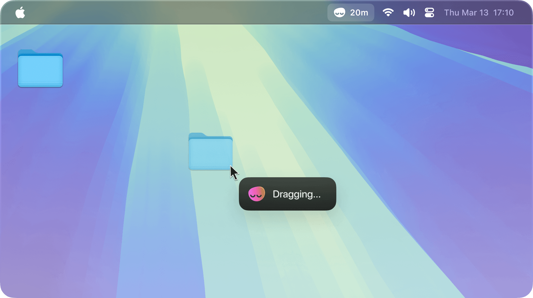 Drag detection in action