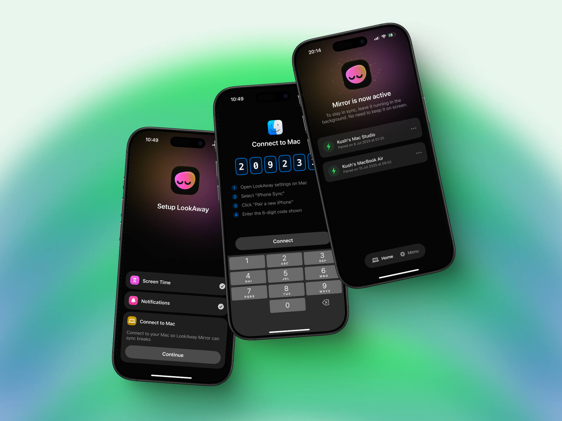 iPhone Sync in action