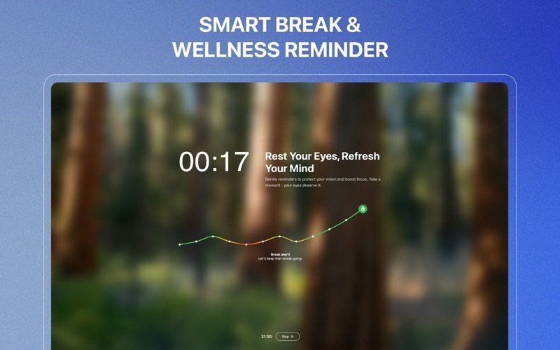 DeskRest break reminder screenshot